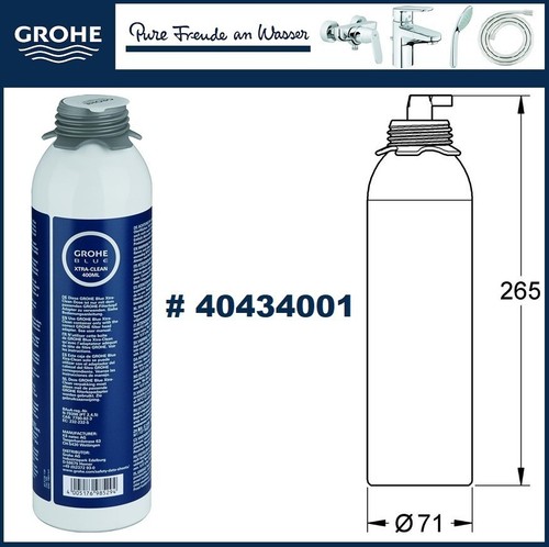 Grohe blue reinigungskartusche - blue,