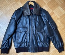 A2 LEDERJACKE FLIEGERJACKE LEATHER BOMBER FLIGHT JACKET L Ähnl. Schott 184SM