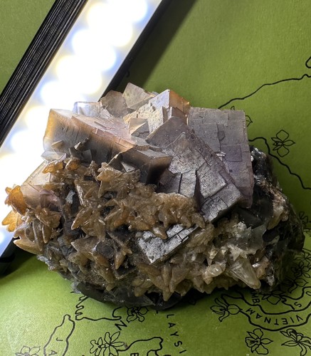 Seltener fluorit - seltener, (pakistan)