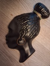 Frauenkopf Wand Deko Büste