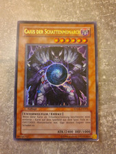 Yu-Gi-Oh! Caius der Schattenmonarch SDDE-DE001, ultraselten, 1. Auflage, VLP/NM