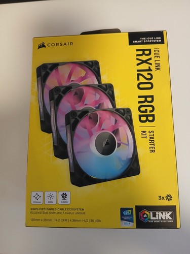 Corsair icue link rx120 rgb - corsair,