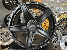 4 x 20 Inch 6x135 PROCAST Stil Aus Road Schwarz Matt Räder : Für Ford F150