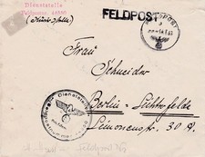 Hans Hass : Feldpost 44550 aus der Ägäis v. 14.07.1942 (Original!!)