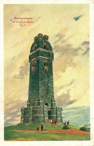 Bismarckturm bei - ak*,