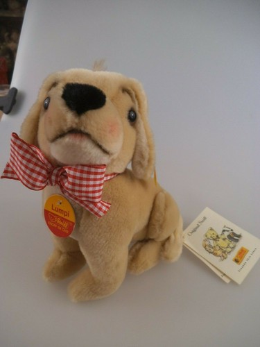 Steiff hund lumpi - hund,