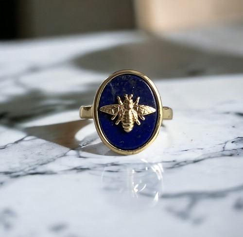 Natürlicher lapislazuli biene - natürlicher,