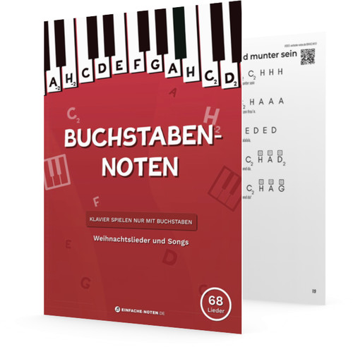 Book buchstaben noten - e-book,