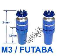1 Satz M3 Futaba/Spektrum DX6i DX7S DX8 DX9 TX Gimbal Sticks (US-VERKÄUFER/VERSAND)