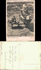 Ansichtskarte  Portrait Junge in Waage 1932