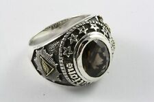 MASONIC FREIMAURER RING TEMPELRITTER SIEGELRING FREEMASON 925 SILBER / 618