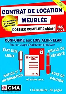 Contrat location meublée - contrat,