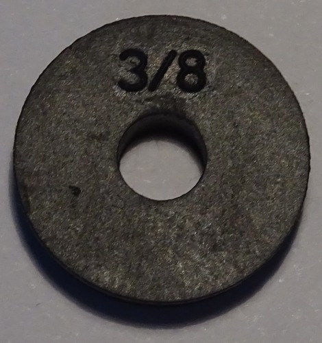 Gummi dichtung hahnscheibe 8 - gummi, 3/8