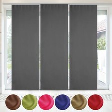 3er Pack Schiebegardine