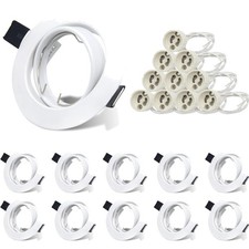 10er LED Einbaustrahler Set