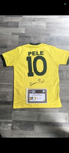 Pele autogramm trikot - pele,