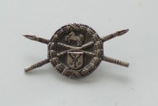 Alte Anstecknadel Brosche Jägerlehrhof Jagdschloss Springe