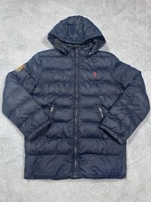 Ralph Lauren Vintage Pufferjacke Winter Marinenblau Gr.XL Original Red Pony Neu