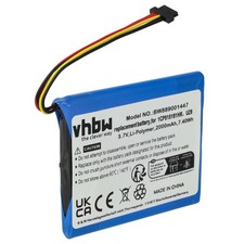 Akku für TomTom UZ6, 1CP515161HR Navigation 2000mAh