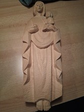 Madonna, Holz, geschnitzt 