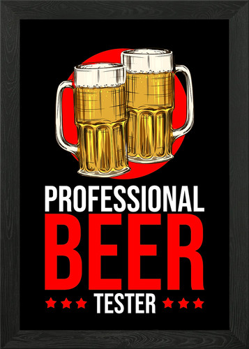 Bierliebhaber wanddeko - bierliebhaber,