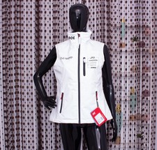 HELLY HANSEN Crew Weste Damen Weiß Gilet Ärmellos HELLYTECH Schutz S