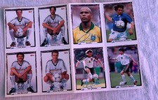 16 originale BRAVO Sport Autogrammkarten 2000 – u. a. Ronaldo, Raul , Batistuta 