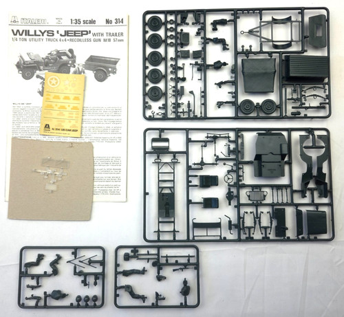 Italeri 314 willys jeep - 314,