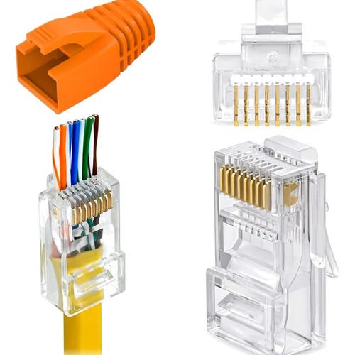 Stück rj45 pass - rj45, pass-through