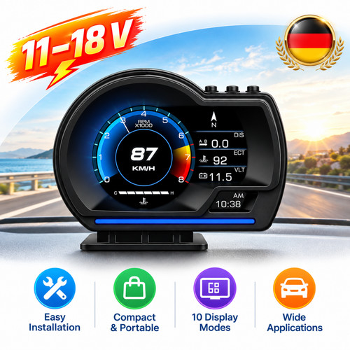 Dual mode obd2 gps kfz - kfz, hud