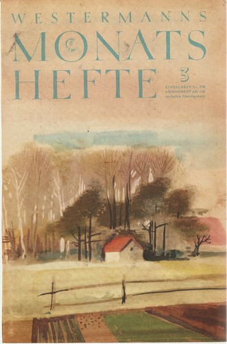 Westermanns monatshefte märz - monatshefte,