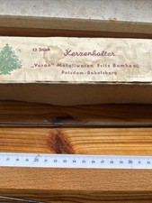Christbaum  Kerzenhalter im Originalkarton