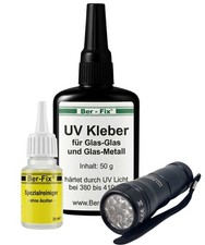 Ber-Fix® UV Kleber mit Lampe