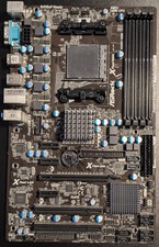 ASRock 980DE3/U3S3 Mainboard AM3+ ATX OVP I/O Shield - Funktioniert
