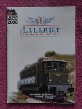 Liliput Modellbahn Katalog 2000 neuwertiger Zustand komplett ohne Fehlseiten