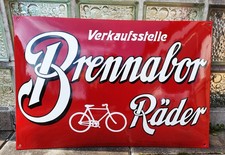 Brennabor Fahrrad Emailschild
