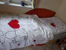 Süße 2 tlg. Bettwäsche Decke  135 x 200 / Kissenbezug 80 X 80 NEU