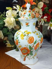 Porzellan Vase Deckelvase