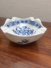 Aschenbecher Konfektschale Schale Orginal Zwiebelmuster  Vintage Czechoslovakia