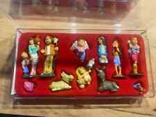 Ü-Ei Komplettsatz "Presepe 1998 " Im Samtkasten