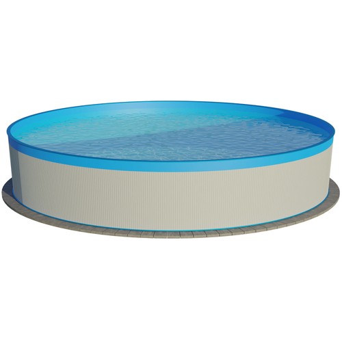 Stahlwandpool rund 360x84 - , cm
