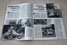 Motorrad 25/1988 BMW R 100 Troika-Gespann in einer seltenen Vorstellung auf eine