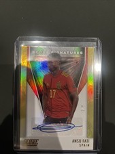 Ansu Fati AUTO 1/5 🔥 Score