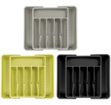 Besteckkasten Einsatz Schublade Küche Erweiterbar Ausziehbar Storage Kunststoff