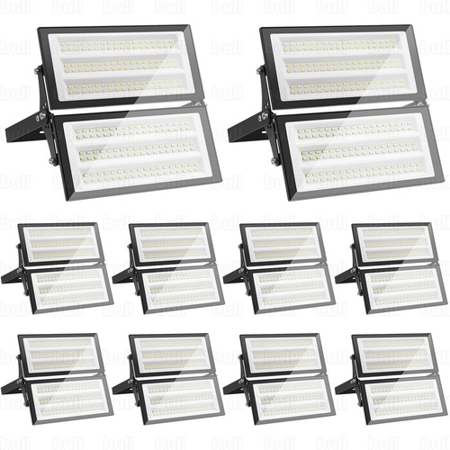 10x led fluter - 10x, außen