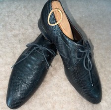 Schuhe Herren Schwarz Elegant A.  Rowland Brothers Gr.42 Hochzeit Smoking Club