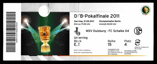 Ticket 2011 msv duisburg - msv,