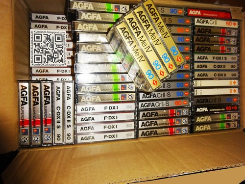 Audiokassetten agfa me - cr,