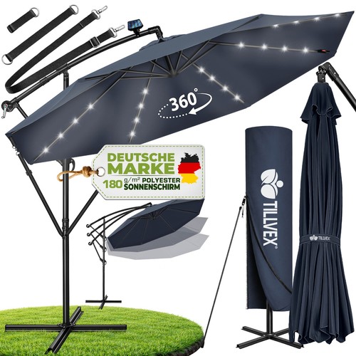 Tillvex sonnenschirm led - sonnenschirm,
