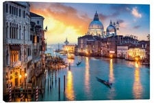 Leinwandbild Canal Grande bei